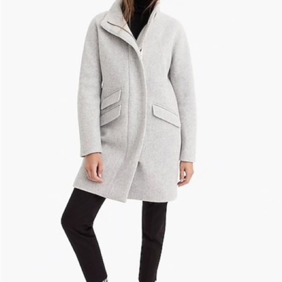 NWT J.CREW Cocoon coat in Italian stadium-cloth wool Item J5536 - Picture 5 of 5